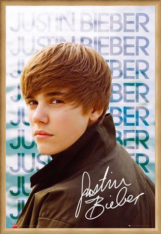 Framed Framed Sidewards Glance - Justin Bieber