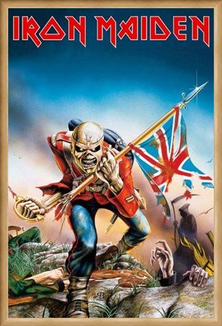 Framed Framed Trooper - Iron Maiden