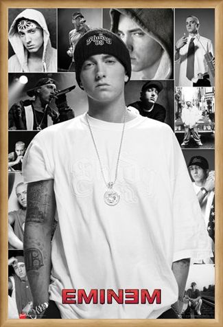 Framed Framed Slim Shady Collage - Eminem