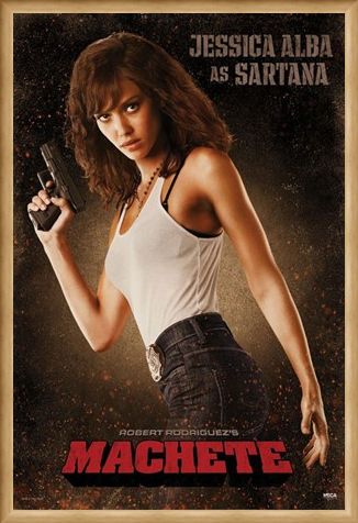 Framed Framed Jessica Alba is Sartana - Machete