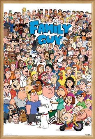 Framed Framed Character Compilation - Family Guy