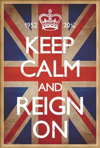 Framed Framed Keep Calm & Reign On - Keep Calm and Carry On