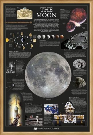 Framed Framed The Moon - Dorling Kindersley