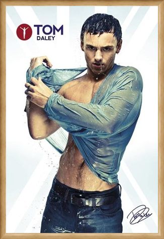 Framed Framed Olympic Heart Throb - Tom Daley