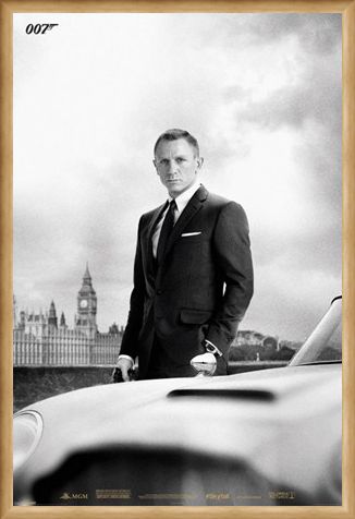 Framed Framed Smooth, Suave & Sophisticated - Daniel Craig is James Bond