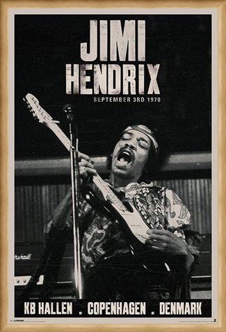 Framed Framed Live in Copenhagen - Jimi Hendrix