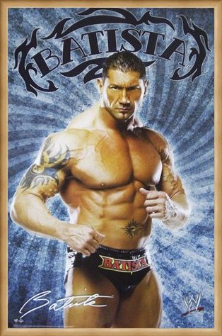 Framed Framed Batista - WWE