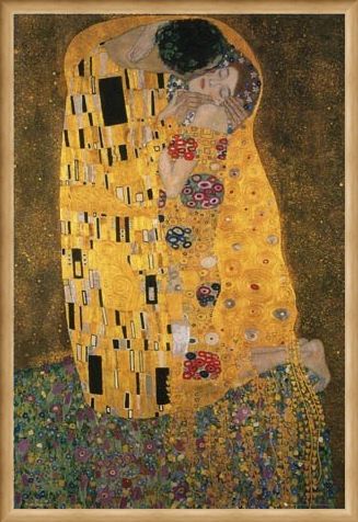 Framed Framed The Kiss - Gustav Klimt