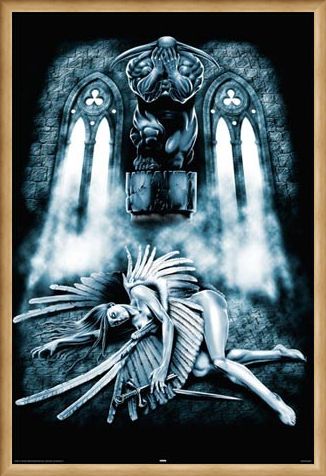 Framed Framed Fallen Angel - Art Worx