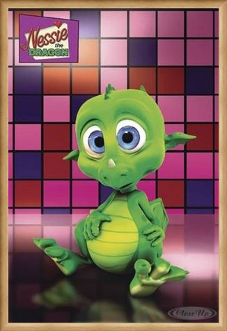 Framed Framed Nessie the Dragon - Jamster