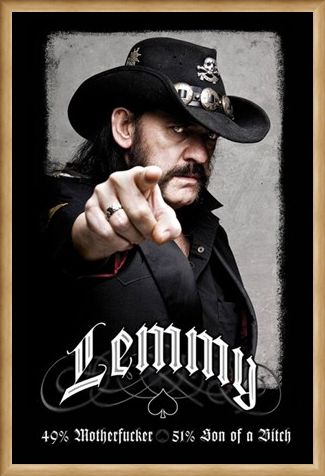 Framed Framed The founding father of Motorhead - Lemmy