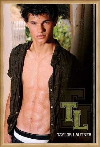 Framed Framed Relaxing in the Sun - Taylor Lautner