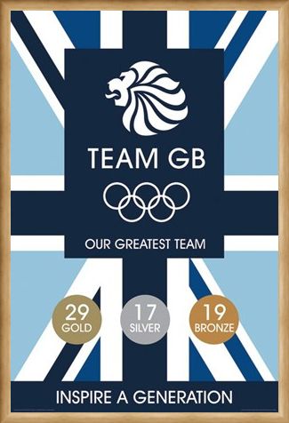 Framed Framed Inspire a Generation - Team GB - London 2012