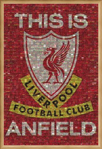 Framed Framed This Is Anfield - Liverpool FC Photomosaic