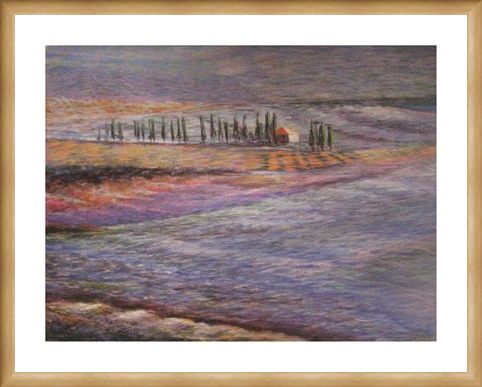 Framed Framed Tuscany No 7 - Stelio Scamanga