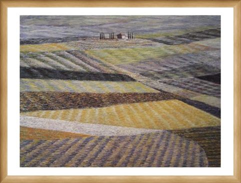Framed Framed Tuscany No 3 - Stelio Scamanga