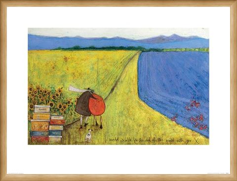 Framed Framed I Would Walk To The End Of The World With You - Sam Toft