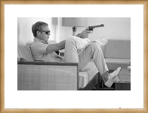Framed Framed Steve McQueen Takes Aim - Time Life