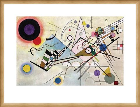 Framed Framed Composition VIII - Wassily Kandinsky