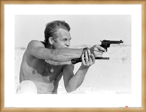Framed Framed Steve McQueen - Pistols - Time Life