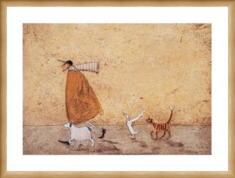 Framed Framed Ernest, Doris, Horace and Stripes - Sam Toft