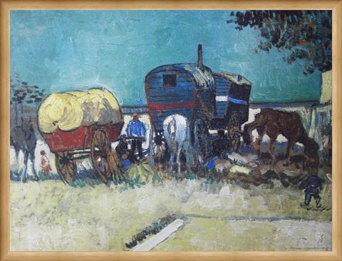 Framed Framed Trailers - Vincent Van Gogh