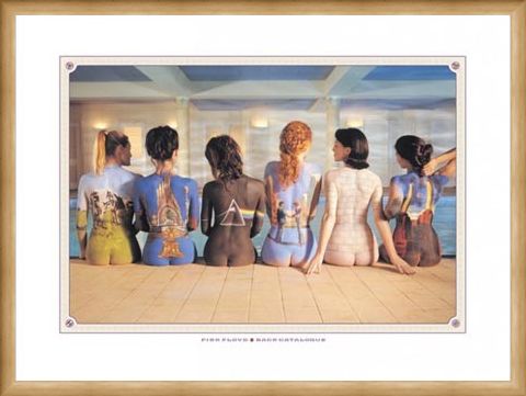 Framed Framed Back Catalogue Campaign Poster - Pink Floyd