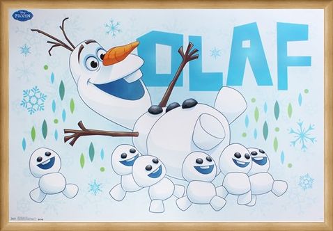 Framed Framed Olaf - Frozen Fever