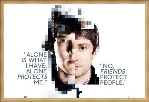 Framed Framed Alone Is What I Have - Sherlock
