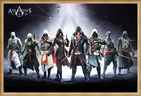 Framed Framed Character Compilation - Assassin's Creed