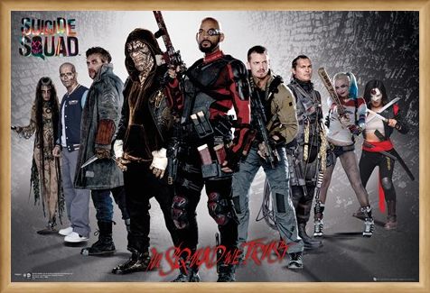 Framed Framed Group Shot - Suicide Squad