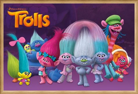 Framed Framed Meet The Trolls! - Trolls Characters