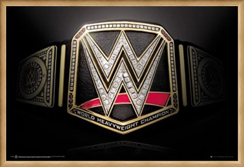 Framed Framed Title Belt - WWE