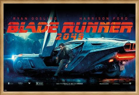 Framed Framed Flying Car - Blade Runner 2049