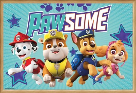 Framed Framed Pawsome - Paw Patrol