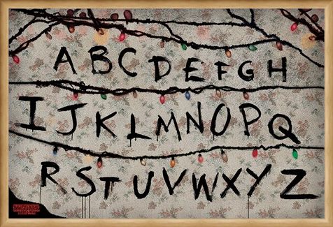 Framed Framed (R, U, N) - Stranger Things