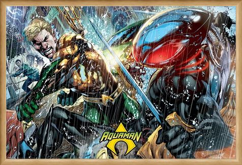Framed Framed Atlantean Punch - Aquaman