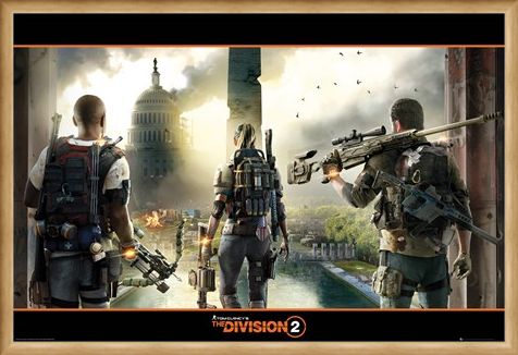 Framed Framed A City In Ruins - The Division 2