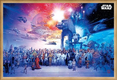 Framed Framed Universe - Star Wars