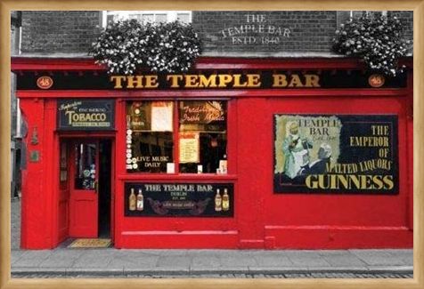Framed Framed The Temple Bar - Dublin