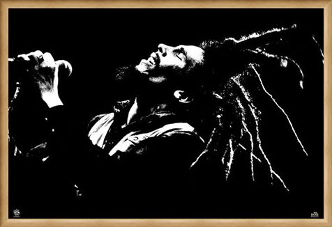 Framed Framed King of Dreads - Bob Marley