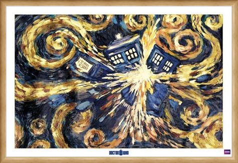 Framed Framed Exploding Tardis - Doctor Who