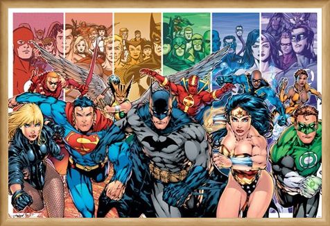 Framed Framed Justice League of America - DC Comics