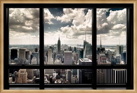 Framed Framed New York View - New York City