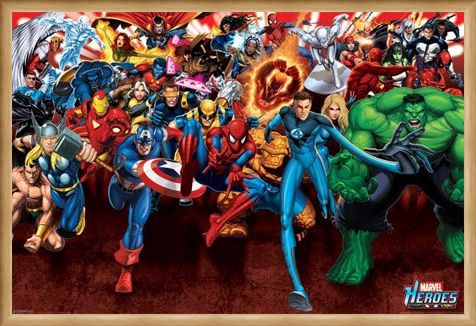 Framed Framed Attack! - Marvel Heroes