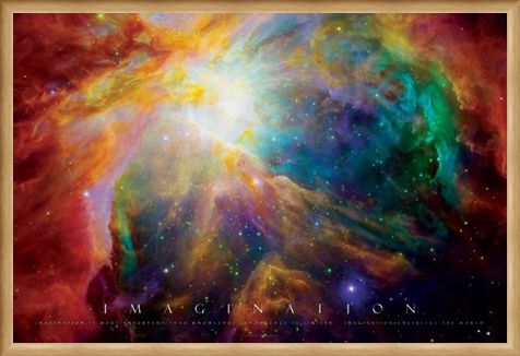 Framed Framed Imagination - Albert Einstein