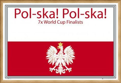 Framed Framed Pol-Ska! Pol-Ska! - Poland National Football Team