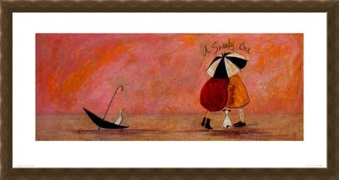 Framed Framed A Sneaky One Art - Sam Toft