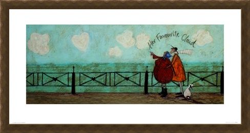 Framed Framed Her Favourite Cloud - Sam Toft