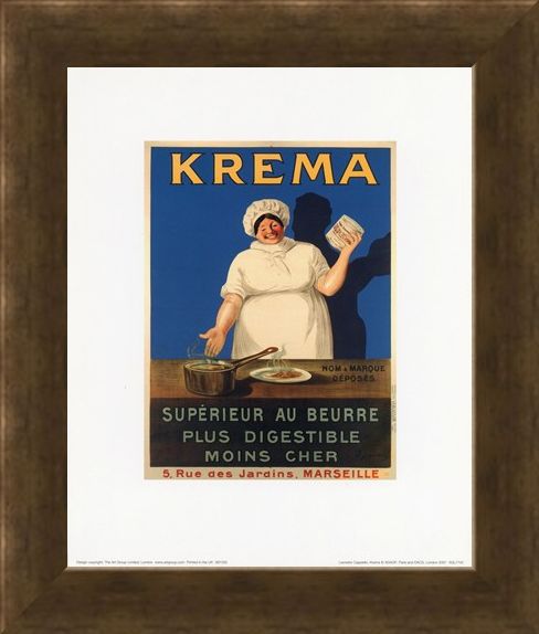 Framed Framed Krema - Leonetto Cappiello